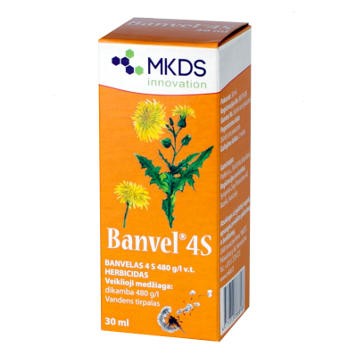 Banvel herbicidas vejoms, 30 ml